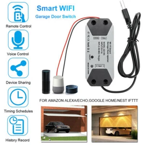 Interruptor WiFi Inteligente 2.4GHz Abridor de Puerta de Garaje Control Remoto para Alexa Google Home - Imagen 1 de 8