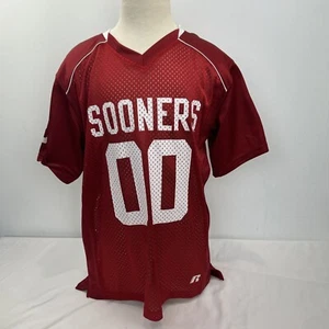 Russell Athletic NCAA Big 12 Oklahoma Sooners #00 Crimson YM Trikot - Bild 1 von 16