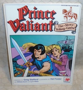 Libro de reglas Prince Valiant The Story Telling Game RPG 1a impresión - Chaosium - Imagen 1 de 7