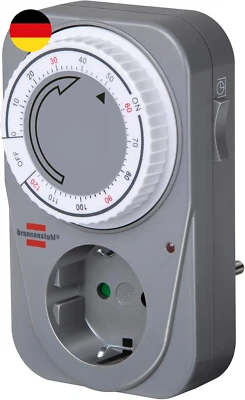 Countdown Timer MC 120, mechanische Timer-Steckdose (Timer für Steckdose mit Cou - Bild 1 von 2