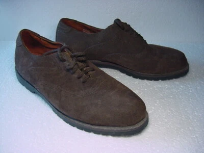 Zapatos - Nautica - Puntas de ala de gamuza marrón - Para hombre 10-1/2 M Foto 1 de 4