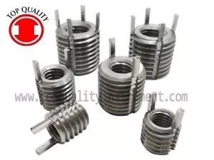 Schlüsselverriegelung Gewindeeinsatz, strapazierfähig, S.S/sauber 9/16-12x.5 (3/8-16UNC) 5 Stück - Bild 1 von 1