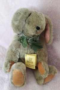 Vintage "IVY" BUNNY RABBIT German Plush Handmade LE by TENDER TREASURES 1989 - Bild 1 von 12