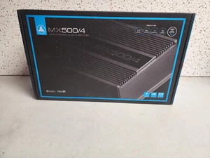 JL AUDIO MX500/4 4 CHANNEL 500W RMS MARINE ATV MOTORCYCLE AMPLIFIER NEW - Picture 1 of 3