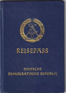 Passport GDR issued 1981 in Dresden with 6 x visa - Picture 1 of 13