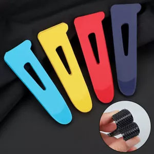 2× PVC Sleeve Loop Clothes Cuff Loop Hook Surface Burr Loop Hook Fastener Tape - Picture 1 of 19