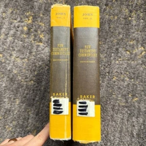 New Testament Commentary John Volume 1 &2 Hendriksen Baker Book House 1953 Used - Picture 1 of 11
