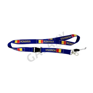 Romania Lanyard / Romania Flag Lanyard - Picture 1 of 4