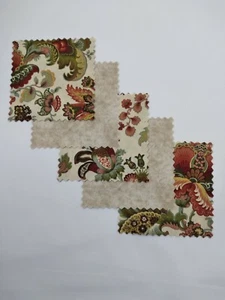 32 5" Quilting Fabric Squares Quilting Charm Pack Pre Cut Paisley Blooming - Picture 1 of 1