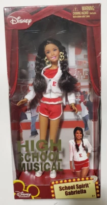 Disney High School Musical School Spirit Gabriella Doll 2008 Mattel #M9012 - Image 1 of 4