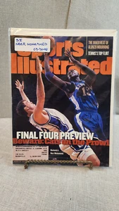 Vintage Sports Illustrated NCAA Kentucky Wildcats Nazr Mohammed March 1998 - Picture 1 of 1