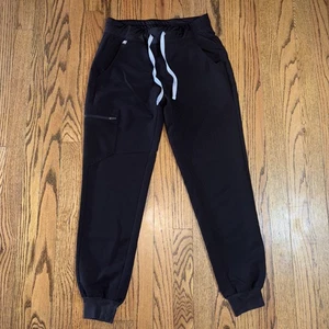 Figs Zamora Jogger Scrub Women’s Sz X-Small Black Technical Collection Pants - Picture 1 of 16