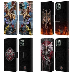 OFFICIEL ANNE STOKES DRAGONS 4 ÉTUI COQUE EN CUIR POUR APPLE iPHONE TÉLÉPHONES - Photo 1 sur 10
