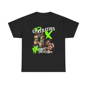 D Generation X Vintage 90s Wrestling Graphic T Shirt Unisex Heavy Cotton Tee - Picture 1 of 5