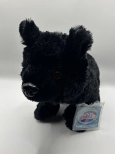 Ganz Webkinz Black Wolf HM700 Plush Stuffed Toy with Unused Code New w/ Tag - Picture 1 of 11