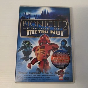 Bionicle 2-Legends of Metru Nui (DVD 2004) R4 Good Condition Free Postage - Picture 1 of 5