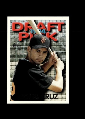 Jacob Cruz DPK, RC : 1995 Topps MLB Baseball Card #521 : San Francisco Giants - Image 1 of 2