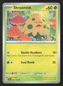 Shroomish #006/162 SV05: Temporal Forces Common Pokemon TCG NM/M - Bild 1 von 2