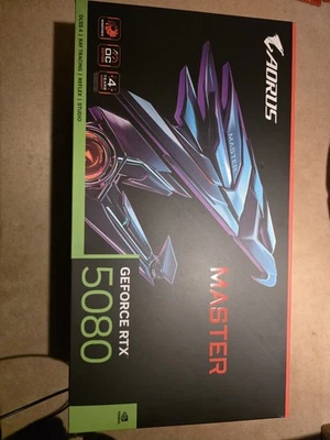 Gigabyte AORUS Master NVIDIA GeForce RTX 5080 16GB  - Image 1 of 4