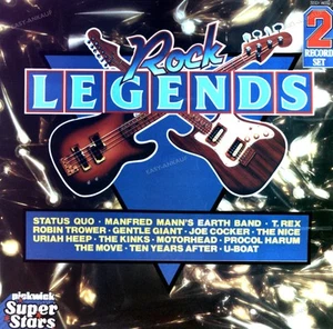 Various - Rock Legends 2LP (VG+/VG) Pickwick Super Stars . - Picture 1 of 1