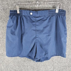 Vintage Jantzen Mens Lined Swim Trunks Size 40 Blue Drawstring Made in USA - Picture 1 of 6
