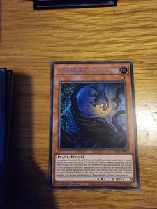Yu-Gi-Oh LEDE-EN013 Ragnaraika the Evil Seed Secret Rare 1st Edition - Picture 1 of 2