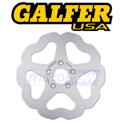 Galfer Brakes Standard Wave Brake Rotor for 1984 Harley Davidson FXRS Low po Foto 1 de 4