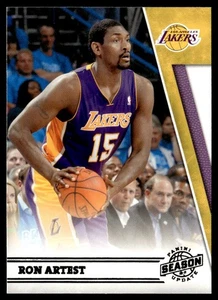 2010-11 Panini Season Update Ron Artest Los Angeles Lakers #178 - Picture 1 of 2