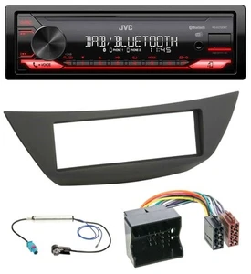 JVC DAB MP3 Bluetooth USB Autoradio für Renault Laguna 3 (ab 2008) - Bild 1 von 8