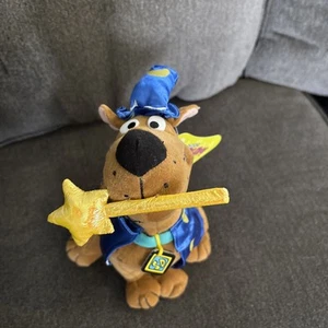 Scooby Doo Wizard Magician Plush 10.5" Stuffed Toy Cartoon Network Wand Sorcerer - Picture 1 of 12