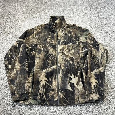 Columbia Youth 18/20 Polar Realtree Camuflaje Cremallera Completa Suéter Chaqueta Poliéster Foto 1 de 4