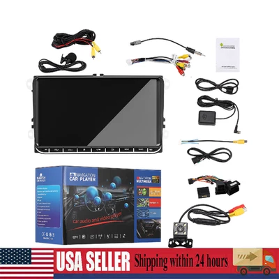 For VW Volkswagen Passat Golf Jetta 9" Android 12 Carplay Car Stereo Radio KY - Image 1 of 4