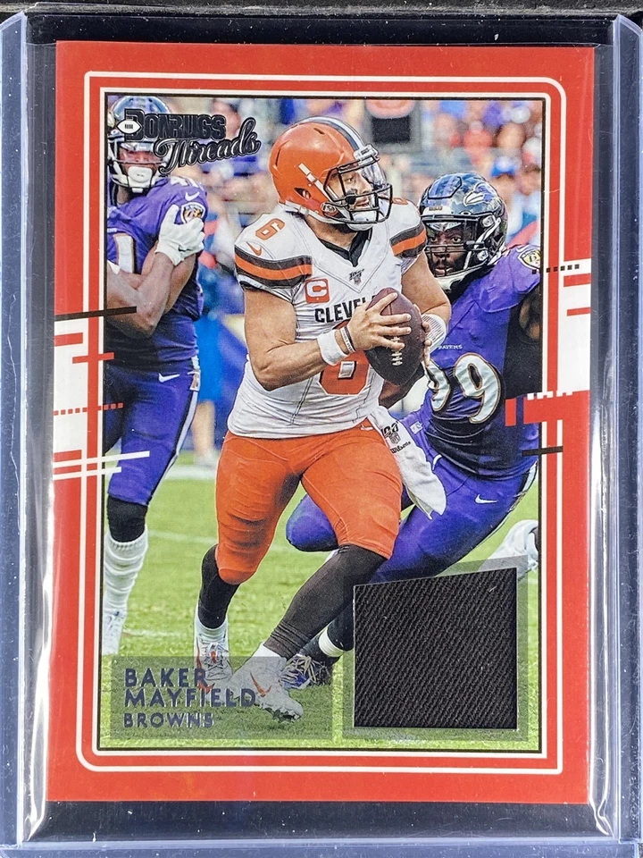 Mayfield, Baker - 2020 Donruss - Threads - Swatch - Image 1 of 1