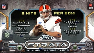 2014 TOPPS STRATA FOOTBALL HOBBY BOX BLOWOUT CARDS - Image 1 of 2