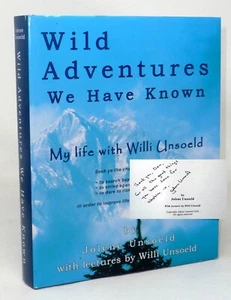 2016 Signed Mountaineering Climbing Unsoeld Himalaya Nanda Devi Association Copy - Picture 1 of 12