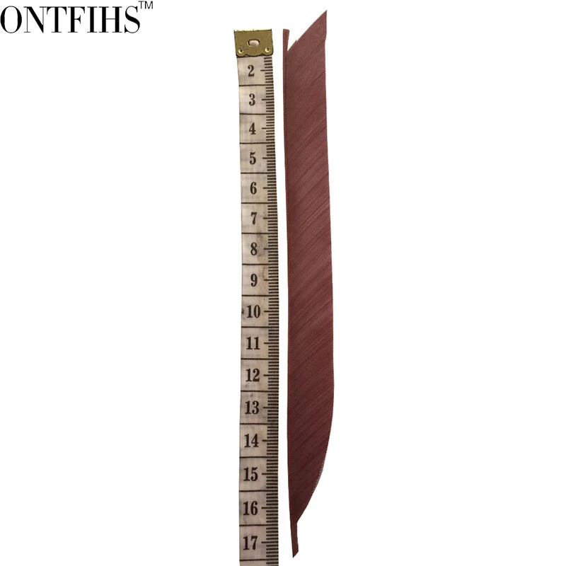 50 Pcs ONTFIHS 17CM Traditional Kyudo Arrow Feathers Archery Fletching RW LW - Image 1 of 4