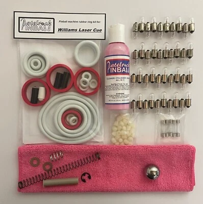 1984 Williams Laser Cue Pinball Machine Maintenance Tune Up Kit - Image 1 of 3