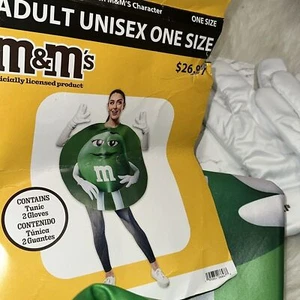Kostüm Erwachsene grün M&M One Size - Bild 1 von 4