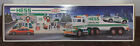 1991 Hess Toy Truck And Racer New In Box Seasons Greetings