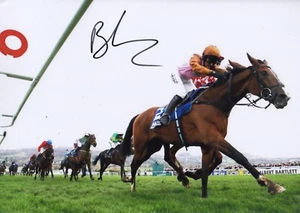 Horse Racing - Bridget Andrews - Hand Signed 12x8 Inch Photograph - COA - Picture 1 of 1