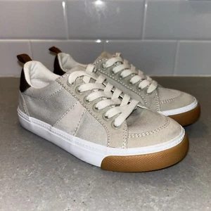 Old Navy Canvas Faux Suede Sneakers, Size 13 Boys Girls, EUC - Picture 1 of 7
