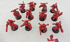 Chaos Space Marine Warhammer 40k squadra Khorne Bezerker lotto 12 esercito mangiamondi - Foto 1 di 4