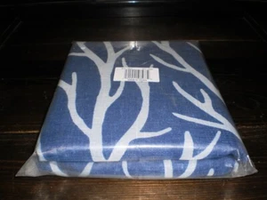 Tendaggi trasparenti blu 52 L x 84 L 2 pannelli - Foto 1 di 2