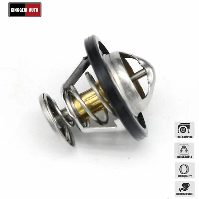 New For Toyota 1982-97 Corolla 1.6L 1.8L New Engine Coolant Thermostat W/Gasket - Image 1 of 4