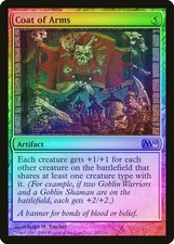 Coat of Arms FOIL Magic 2010 / M10 NM Artifact Rare MAGIC MTG CARD ABUGames
