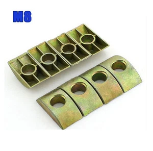 Conector de muebles M8 media luna lavadora media tuerca redonda - Imagen 1 de 5