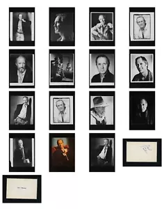 David Carradine - Set fotografico firmato autografo e headshot - Kill Bill / Kung Fu - Foto 1 di 18