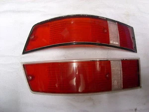 ++ Porsche 911 Rücklichtgläser L+R rot-weiß Bosch G-Modell BS 2516 ++ - Bild 1 von 6
