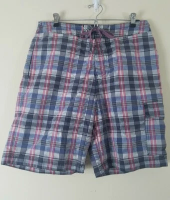 Pantalones Cortos para Caminar NAUTICA Para Hombre Talla 32W Algodón a Cuadros Carga  Foto 1 de 4