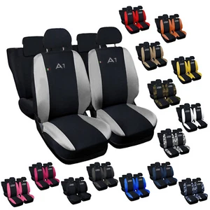 COPRISEDILI AUTO COMPATIBILI CON A1 MADE IN ITALY SET COMPLETO IN VARI COLORI - Foto 1 di 20
